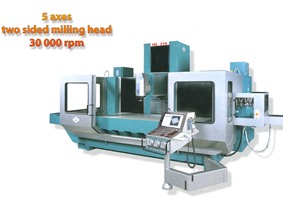 OMV/Parpas HS 316 X: 1600 - Y: 1000 - Z: 800 mm CNC, Fresatrice a banco con colonna mobile e CNC