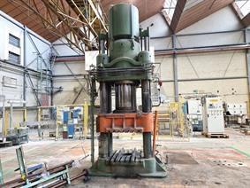 HL 1000 ton 4 column press, Presse per idroformatura a caldo e freddo