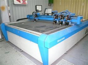 Mecamatic engraving machine X: 3500 - Y: 1700 mm, Fresatrice copiativa e macchina per incisione