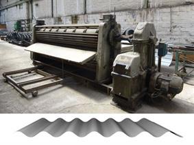 Eichener corrugated sheets 3700 mm, Rollenwalsmachines & Platenwalsmachines